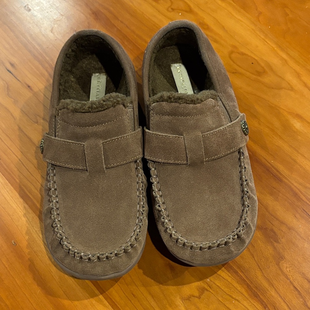 REVITALIGN Orthotic Cozy Suede Slip Ons